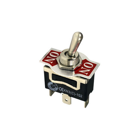 Interruptor unipolar a palanca ON-ON Terminales Faston 6'3mm 10A/ 250VAC Electro DH 11.464.C 8430552074815