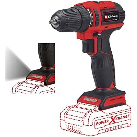 Einhell Taladro inalámbrico TE-CD 18/40 Li BL - Solo Power X-Change, funciona con pilas (iones de litio, 18 V, 40 Nm, motor sin escobillas, electrónica de velocidad, se entrega sin baterías ni cargado (1/5)