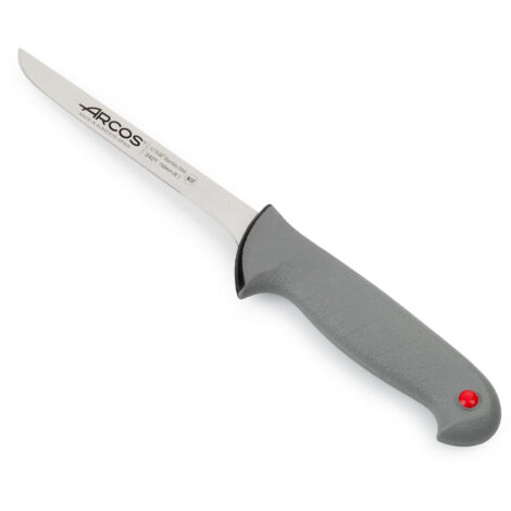 Cuchillo Deshuesador Arcos Colour - Prof  242100 de acero inoxidable Nitrum y mango ergonómico de Polipropileno y hoja de 15 cm, funda display (1/5)