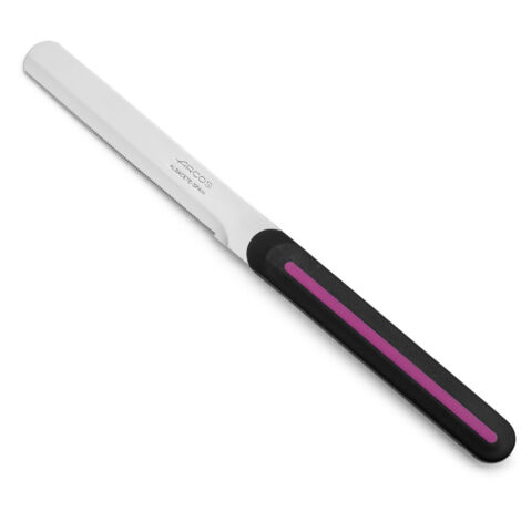 Cuchillo Arcos de Mesa 373631 de una pieza de acero inoxidable Nitrum, mango de Polipropileno y hoja de 10 cm en caja (1/5)