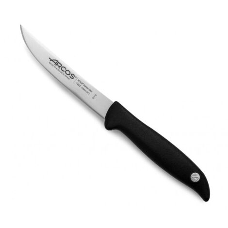 Cuchillo para verduras Arcos Menorca 145200 de acero inoxidable Nitrum y mango de polipropileno con hoja de 10.5 cm en blíster