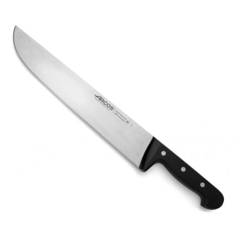Cuchillo de carnicero Arcos Universal 283304 de Acero Nitrum, con Mango de Polioximetileno y hoja de 30 cm en estuche (1/6)
