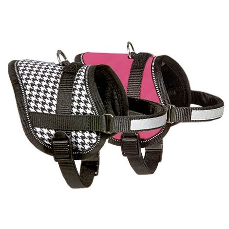 Arnés para perros, especial para razas pequeñas, diseño moderno, Teeny-Weeny, Color Rosa, talla XS