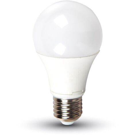 Bombilla LED E27 10W 230V 3000K A60 ESTANDAR