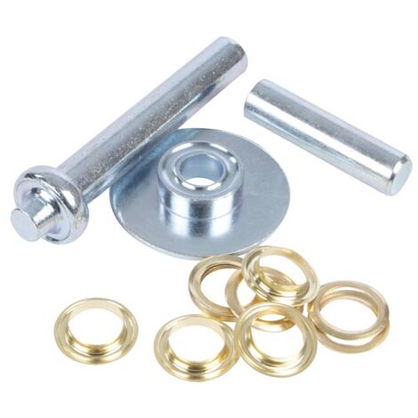 TITAN Surtido De Ojales De Goma De 125 Piezas