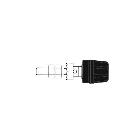 Info Games - Vaso de 4 mm, Largo Tallo, Color Negro (PK 10A) (1/3)