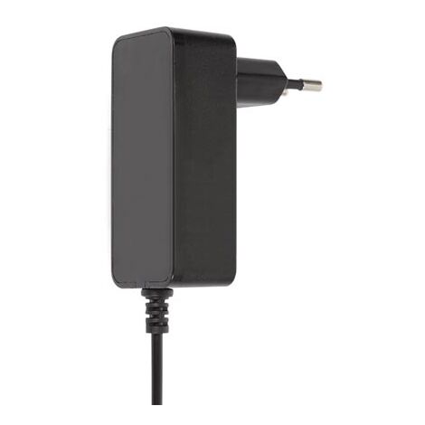 HQ-Power Adaptador de Corriente Universal, para Equipos informáticos, 12 V CC, 3 A, 36 W, Clavija de CC de 5,5 x 2,1 mm, Negro (1/3)