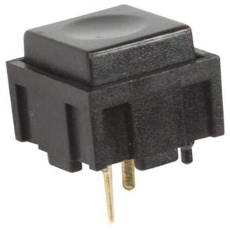 Perel 145255 Push botón ON/OFF (única), color negro