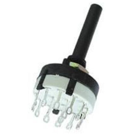 Velleman 8404-3 interruptor eléctrico Interruptor rotativo Negro, Blanco (1/2)