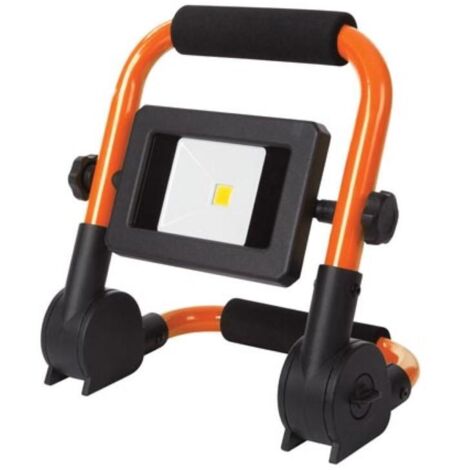 Perel EWL511 luz de trabajo LED 10 W Negro, Naranja (1/4)