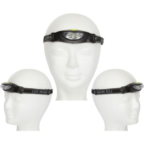 Veleman EHL7N O 179161 - Linterna frontal LED para senderismo, trekking, camping (1/4)