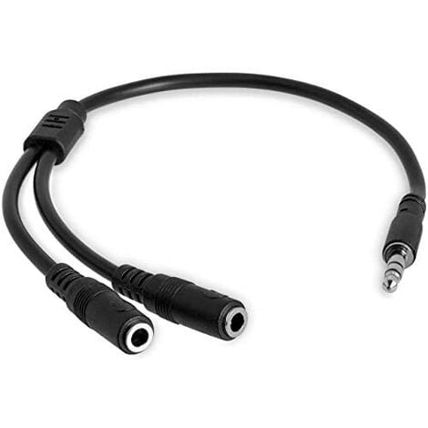 StarTech.com Cable de 2m de Extensión Alargador de Auriculares Headset  Mini-Jack 3,5mm 4 pines Macho a Hembra