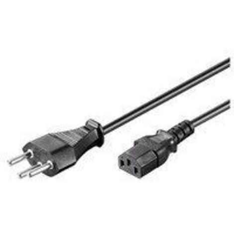 Microconnect PE160418 cable de transmisión Negro 1,8 m Enchufe tipo J C13 acoplador (1/4)