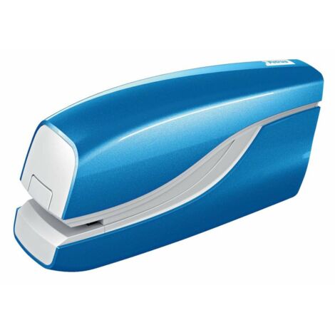 Petrus Grapadora petrus electrica e-310 wow azul metalizado capacidad 12 hojas usa grapa nº 10 (1/3)
