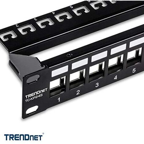 Tc Rack Panel Panel para racks Trendnet TC-KP24S