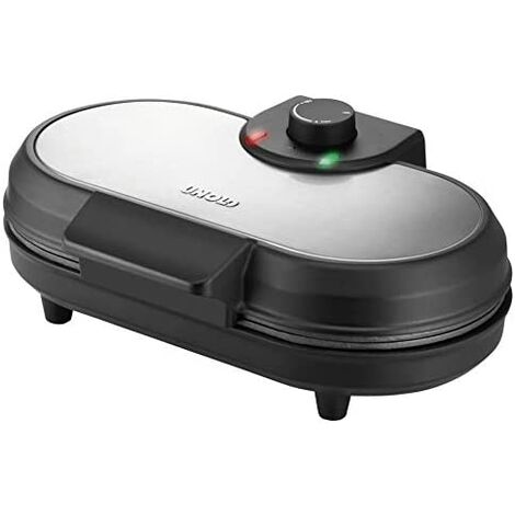 Unold 48165 crepera 2 crep(s) 1000 W Negro, Acero inoxidable