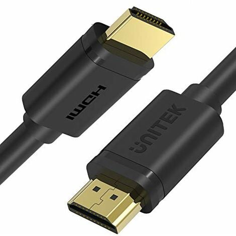 UNITEK Human Friendly C11061BK-0.3M - Cable HDMI 2.0 corto a