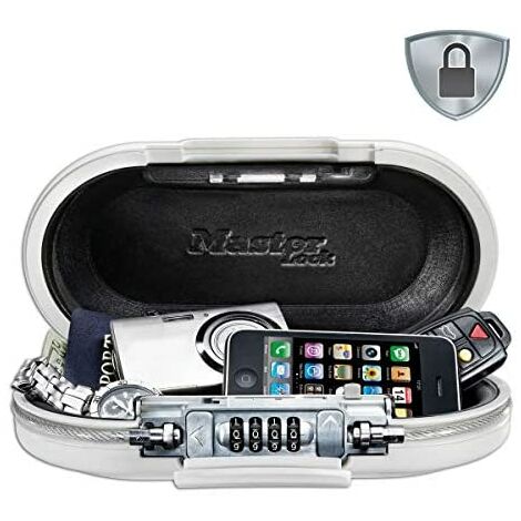 Master Lock Portable Personal Safe  5900EURDWHT