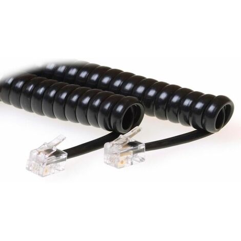 MicroConnect RJ11-RJ45 1M M/M Bianco Cavi telefonici