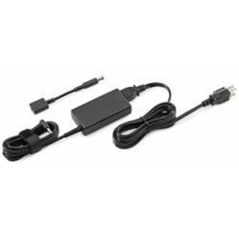 HP 45W Smart AC Adapter adaptador e inversor de corriente Interior Negro (1/2)