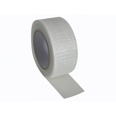 Toolland Cinta de fibra de vidrio, autoadhesivo, flexible, ingenio, 50 mm x 30 m