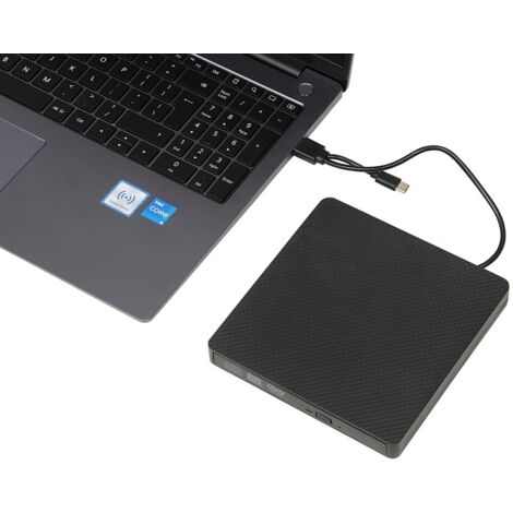 iBox IED03 unidad de disco óptico DVD±RW Negro (1/5)