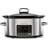 Crock-Pot CSC066X olla de cocción lenta 5,6 L 240 W Plata