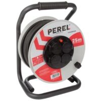 LOGON TOOL120 cable de transmisión Negro 25 m Enchufe tipo E