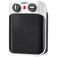 Termoventilador ceramico libia 1800w blanco/negro 2potencias 3funciones antivu.segur.luz ind.26,5x19,5x13,2 cm