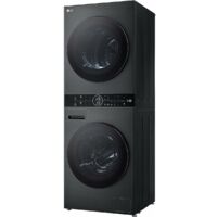 Lavadora y secadora - LG - WT1210BBF - 12+10KG - 1400RPM - Negro