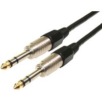 Goobay Cable de Audio Estéreo Jack 3.5mm Macho/Macho 3m Negro