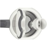 Bosch TWK7601 Hervidor de Agua, 2200 W, 7 Cups, 44 Decibeles, Plastic, Blanco