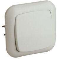 Interruptor empotrable 6 A/250 V Electro Dh 36.530/CR, color blanco, 8430552083961