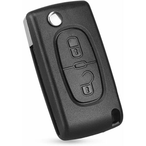 Acheter Coque de clé télécommande à rabat pour clé de voiture, étui pour  Peugeot 308 207 307 3008 5008 807 et citroën C2-C6 C8