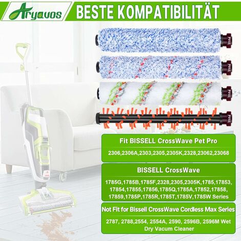 Bissell Crosswave 4 Brosse Principale + 2 Tamis Filtrant 1866 1785