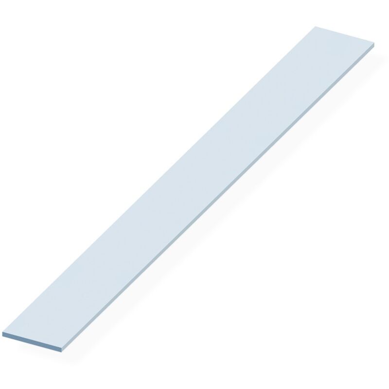 Aluminium Flachstange EN AW-6060 T66 – 40x3mm, 1000mm, Mill-finish