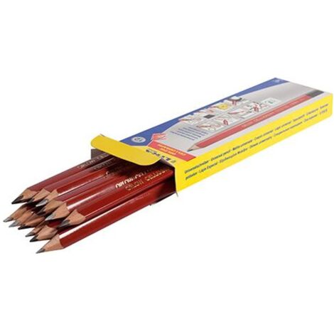 Universal-Dreikant-Bleistift zum Markieren auf glatten Oberflächen im 12er-Etui LYRA -1940101