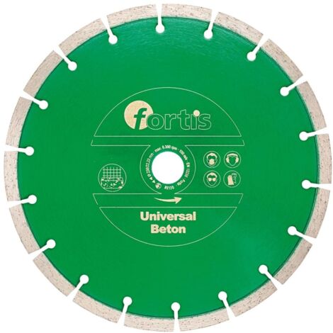 Diamant-Trennscheibe Universal Beton Ø 230 mm gesintert 10 mm Bohrung 22,2 mm FO (1/2)