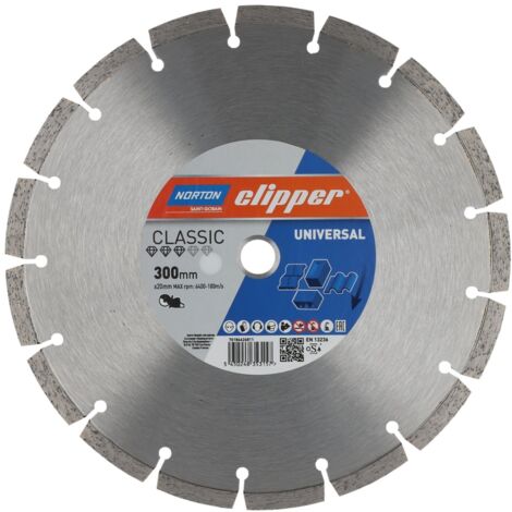 Diamant-Trennscheibe CLASSIC UNI, 300x20mm (1/5)