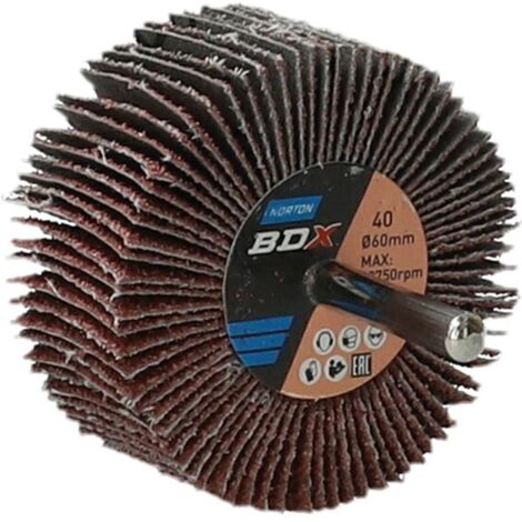 Klingspor 258936 NCS 600 Vliesstift MARRON 60x30x6 Mm 10 Stück - Für Endschliff