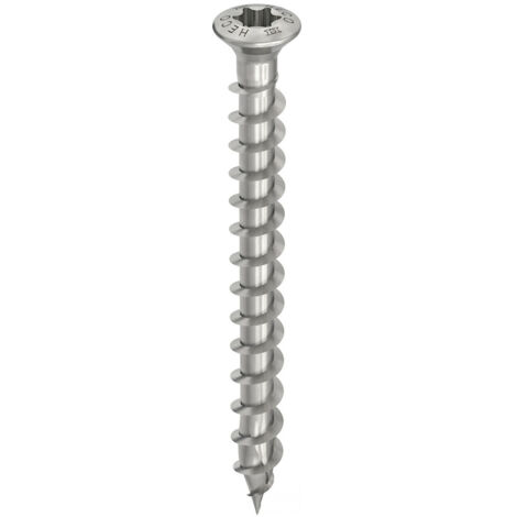HECO-Topix-plus Fassadenschraube Linsensenkkopf 5.0x 80 Torx 20 Edelstahl A2
