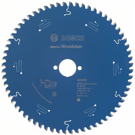 Bosch Kreissägeblatt Expert for Aluminium, 230 x 30 x 2,8 mm, 64