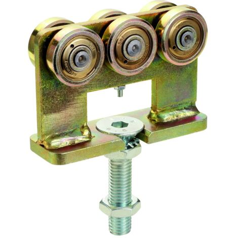 HELM Schiebetor-Rollapparat, 492, doppelpaarig, Stahl
