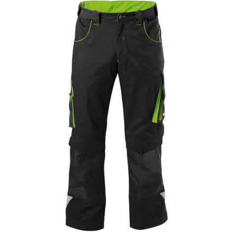 FORTIS H-Bundhose 24, schw./limegreen, Gr. 64 (1/5)