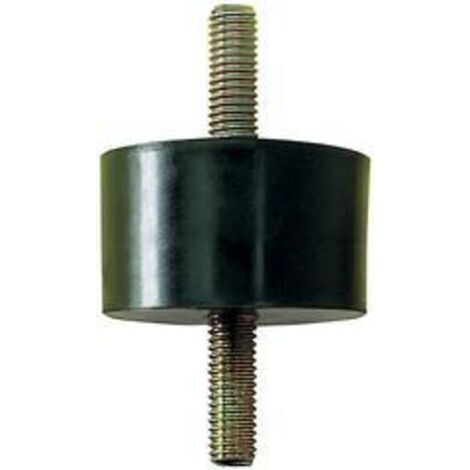 Gummi-Metall-Puffer zylindrisch Typ A D40xH20mm M8x23 NR57 (1/2)