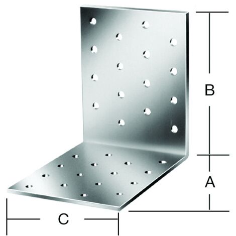 VORMANN Lochplattenwinkel 60 x 60x40mm ( 3000273088 )
