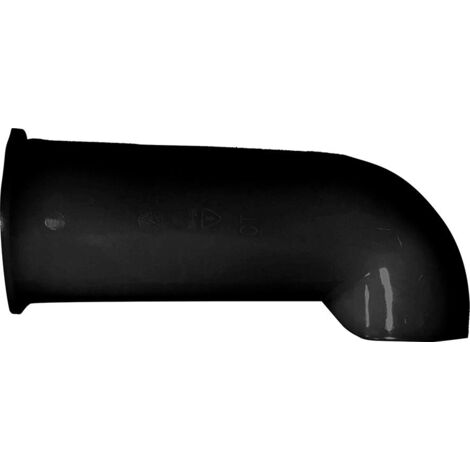 IBC Auslaufbogen PP, schwarz 0 0