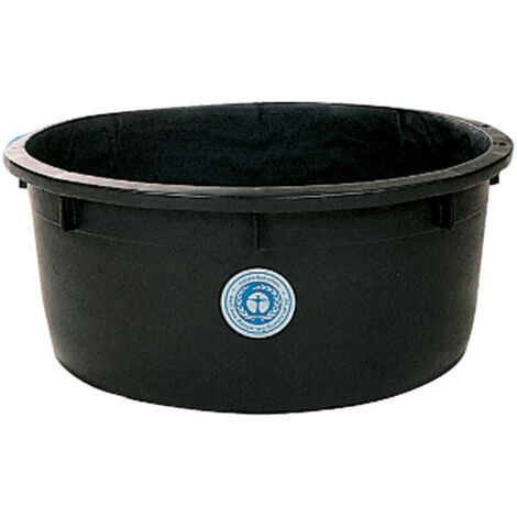 Spezialkübel rund schwarz, 150 l