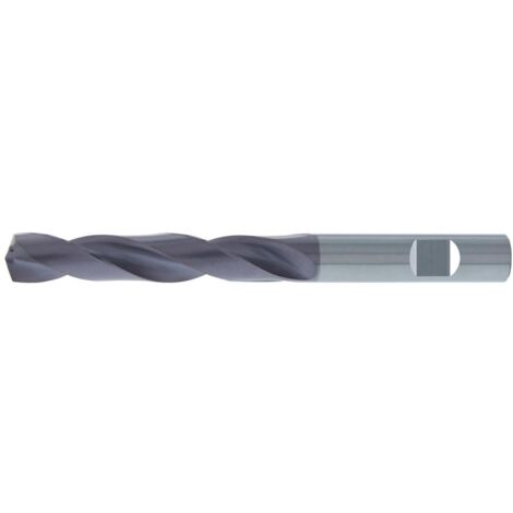 Fortis VHM-Spiralbohrer TiALN Typ UNI Schaft HB Innenkühlung 5xD 5,9 mm (1/5)