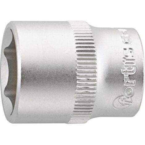 Steckschl.-Einsatz 3/8" 17 mm 6kt. FORTIS (1/4)